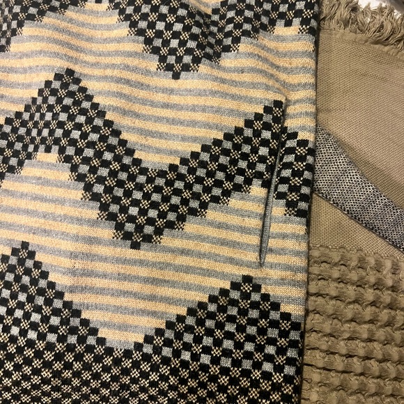 Field and flower striped chevron belted cardigan - Picture 10 of 10